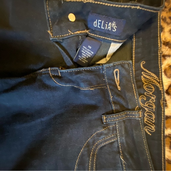 Delia’s Morgan Skinny Jeans size 10 Dark rinse jeans. EUC - Picture 9 of 12